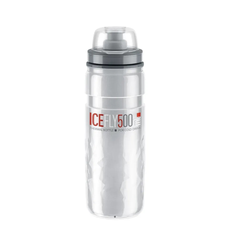 Elite ELITE ICE FLY 2 HOUR THERMAL Water Bottle 500ml Clear